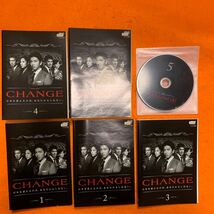 送料無料　CHANGE DVD 全巻セット　木村拓哉　阿部寛　　レンタル落ち　テレビドラマ　全5巻完結_画像1