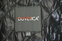 未使用品デュベティカ DUVETICA ロングライトダウンブルゾン TIESTE 48 999ブラック×レッド×ホワイト_画像6