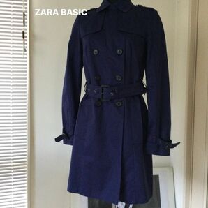 ZARA BASIC ザラ ベイシック コート トレンチコート 美品 