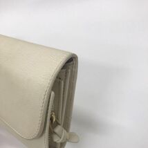 美品 Chloe クロエ 長財布 インディ グレー系 レザー 保存袋・箱付き_画像7