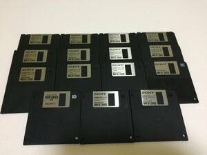  secondhand goods SONY 3.5 -inch 2HD floppy disk 15 sheets present condition goods ③