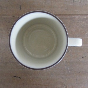 イギリス製 Hornsea ホーンジー コーンローズ カップアンドソーサー コーヒーカップ ヴィンテージ 英国 tableware 1209scの画像7