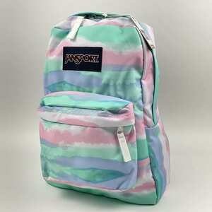 ジャンスポーツ JANSPORT SUPERBREAK T50159C バックパック リュックサック 3391506 CLOUD WASH 25L 未使用品 処分 牛乳 ペンケース