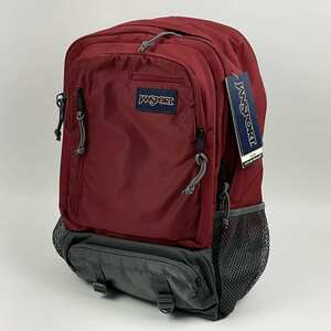 ジャンスポーツ JANSPORT ENVOY VIKINGRED TRIAN GLED OBBY T45G3G8 バックパック リュックサック 3390848 美品 未使用品 処分 レッド系