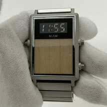 MAM マム 腕時計 BACK TO THE FUTURE バックトゥザフューチャー 35周年記念 BTTF090 メンズ デュアルタイム カレンダー [訳あり 箱なし]_画像7