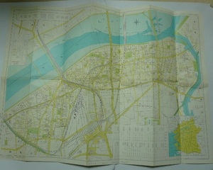 昭和48年（1973）版　大阪市区分詳細図　「大淀区」　日地出版