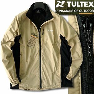 新品 タルテックス 撥水 保温 裏起毛 タフタ ブルゾン M ベージュ 【2-2501_12】 TULTEX メンズ ジャケット アウトドア ワークウェア