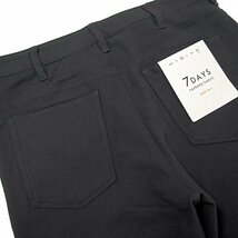 新品 タケオキクチ 起毛 7days WARM テーパード パンツ M 濃灰 【P33265】 THE SHOP TK 秋冬 メンズ ストレッチ ON/OFF兼用 ウォーム_画像5