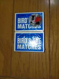 ロウマッチ★Bird’s Eye Matchesバーズアイマッチ★米国ダイヤモンドマッチ社★2個組