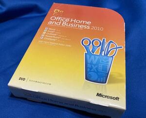 正規品）Microsoft Office Excel/Word/PowerPoint オフィス ワード エクセル パワポ☆キーあり Home&Business2010 ディスク美品