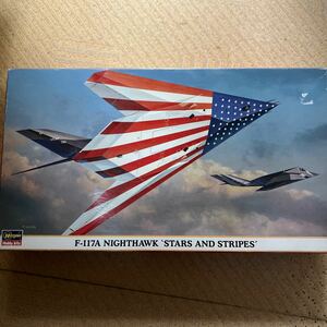  Hasegawa plastic model 1/72 F-17A Nighthawk star article flag 