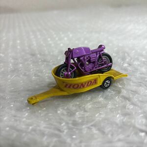 【035-035】MATCHBOX マッチボックス　HONDA MOTOR CYCLE TRAILER NO.38 1スタ