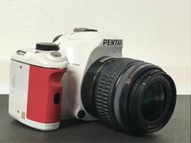 PENTAX K-x ペンタックス デジタル一眼レフカメラ デジカメ ダブルレンズ 単三電池駆動 動作品_画像2