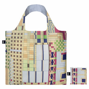 【新品/即決】LOQI/ロキ/Frank Lloyd Wright/フランク・ロイド・ライト/Old Fashion Windows/ Recycled Bag/エコトートバッグ(FL.OW)