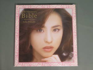 LPレコード 松田聖子 40Th Anniversary Bible -blooming pink- 完全生産限定盤 カラーディスク/オールカラーブックレット付 
