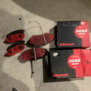 [中古] WINMAX ARMA サーキットAC3ブレーキパッド 前後セット 86 BRZ zn6 zn8 zc6 zd8 GR86(エンドレスプロジェクトミューアクレ