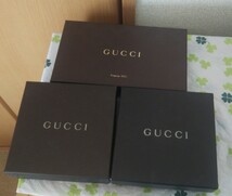 グッチ GUCCI 空箱 空き箱 アクセサリー ボックス BOX 財布 小物_画像1