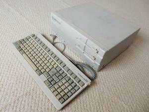 ジャンク●NEC PC-9801DX2 + キーボード