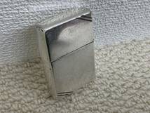 zippo ジッポー STERLING スターリング 2002 火花確認済み フラッドトップ ダイアゴナルライン オイル ライター_画像3