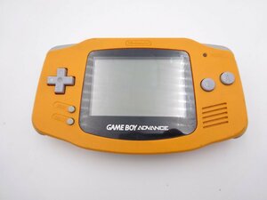 Nintendo　ゲームボーイアドバンス　オレンジ　AGB-001　中古