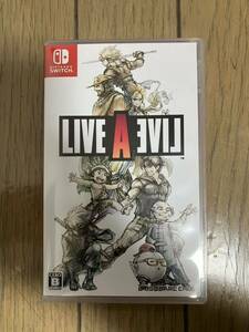 中古美品!! ニンテンドースイッチ ライブアライブ Nintendo Switch LIVEALIVE 