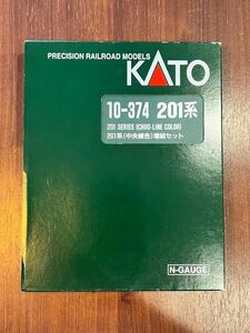 【付属品欠品】KATO カトー 10-374 201系（中央線色）増結セット