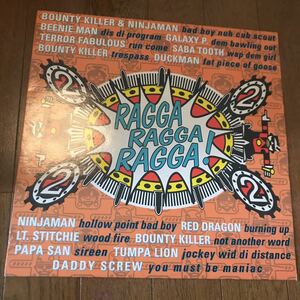 RAGGA RAGGA RAGGA 2 BOUNTY KILLA/ BEENIE MAN/NINJAMAN/RED DRAGON/LT.STITCHIE/DADDY SCREW レゲエ レコード