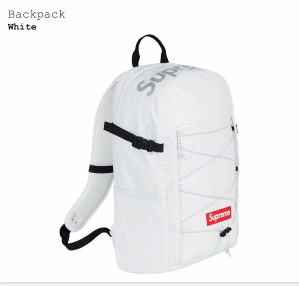 Supreme 17FW Backpack 白