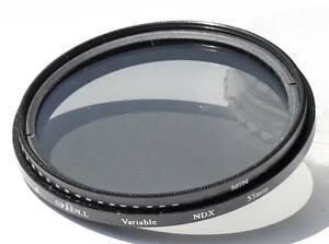 55mm 可変式ND（約２－４00） Variable (美品）