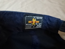 ★★ 激レア USA購入 ご存知 アメリカ空軍 【U.S. AIR FORCE】【USAF】ロゴ刺繍入り キャップ ネイビー 中古良品 ★★_画像9