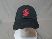 激レア USA購入 NBAバスケ ポートランド トレイルブレイザーズ【Portland TrailBlazers】ネームスポンサー【MODA】ロゴ刺繍入りCAP中古良品_画像2