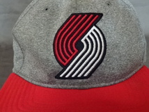 激レア USA購入【NIKE】【DRI FIT】 NBAバスケ ポートランドトレイルブレイザーズ【PORTLAND TRAILBLAZERS】ロゴ刺繍入り キャップ 中古品_画像1