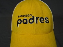 激レア USA購入 ナイキ【Nike】x【COORERSTOWN COLLECTION】MLB サンディエゴ パドレス【San Diego Padres】ロゴ刺繍入り キャップ 中古品_画像1