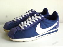 NIKE CORTEZ　ナイキ コルテッツ　70年代の復刻版モデル〈 7インチ　24cm 〉ネイビー　美品_画像1