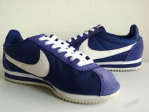 NIKE CORTEZ　ナイキ コルテッツ　70年代の復刻版モデル〈 7インチ　24cm 〉ネイビー　美品_画像3