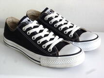 CONVERSE ALL★STAR　コンバース オールスター ローカット〈 24.5cm　5.5インチ 〉ブラック　美品_画像1