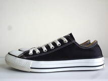 CONVERSE ALL★STAR　コンバース オールスター ローカット〈 24.5cm　5.5インチ 〉ブラック　美品_画像4