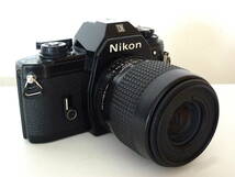 Nikon EM リトルニコン「巨匠 ジウジアーロ・デザイン」純正NIKKOR・AF 35～80mmレンズ付属〈 1980年発売 〉ブラック　美品_画像1