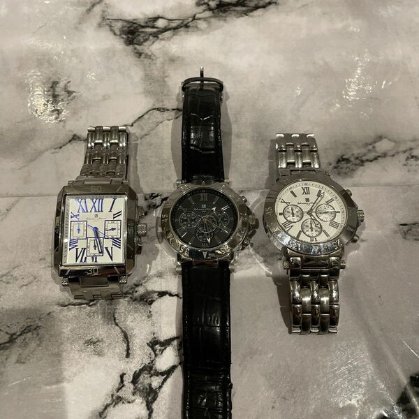 Salvatore Marra メンズ腕時計　3本セット