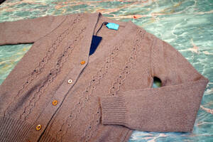  new goods * Prada PRADA cashmere . wool mo hair cardigan (44) * settled elegant equipment .