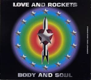 【 Love And Rockets Body And Soul 】CD ラヴ・アンド・ロケッツ Bauhaus Daniel Ash David J Gothic Goth バウハウス ダニエル・アッシュ