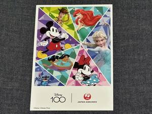 "Jal Post Card Disney 100" Японская авиакомпания.