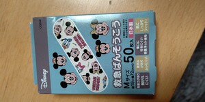  Disney first-aid .. seems to be .. Mickey &f lens M size 50 sheets insertion QQB50_577710 new goods * unopened * prompt decision 