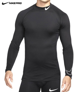 [Новая] Nike Pro Mock Seck Gear Dlyeme Gleeve [987-010: черный] XL.