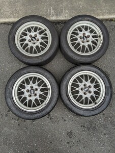 スバル純正 BBS PCD100 16インチ 6.5J +55 鍛造　タイヤホイールセット ナンカン NS-2R 205 55 R16 86 BRZ