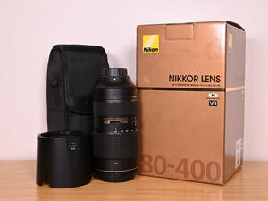 NIKON ニコン AF-S NIKKOR 80-400mm F4.5-5.6 G ED VR 