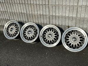 センターキャップレンチ付き！珍しいセンターキャップ付き！人気のＢＢＳ！ノーマル軽カーや軽トラに！BBS RG 15X7J＋45 PCD100 4本セット