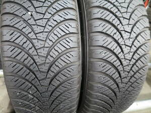 21年製 165/60R15 77H ◆ダンロップ ALL SEASON MAXX AS1◆ 2本 B1422