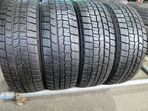 22年製バリ山 185/60R15 84Q ◆ダンロップ WINTER MAXX WM02◆ 4本 B1512 スタッドレス