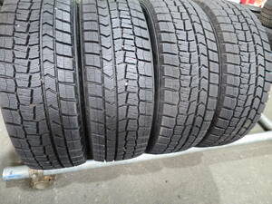 18年製バリ山 185/60R15 84Q ◆ダンロップ WINTER MAXX WM02◆ 4本 B1580 スタッドレス